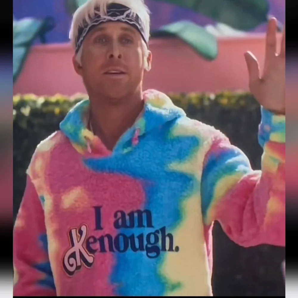 Barbie The Movie Official “I Am Kenough” hoodie by Mattel Creations - Picture 1 of 7
